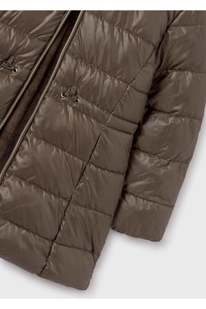 Mayoral Kışlık Kız Kapşonlu 7414-Uzun Anorak Mont 