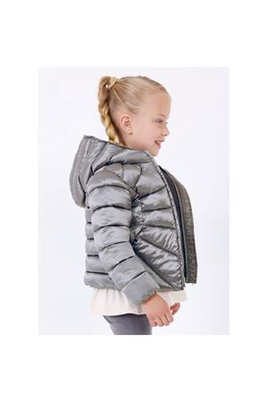 Mayoral Kışlık Kız Kapşonlu Mont Gri