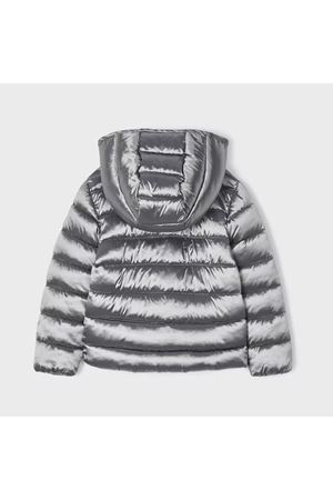 Mayoral Kışlık Kız Kapşonlu Mont Gri