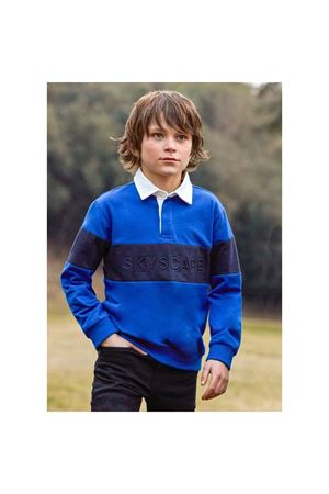 Mayoral Kışlık 7181 Erkek Uzun Kol T-shirt Mavi