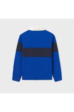 Mayoral Kışlık 7181 Erkek Uzun Kol T-shirt Mavi