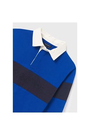 Mayoral Kışlık 7181 Erkek Uzun Kol T-shirt Mavi