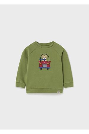 Mayoral 2430- Kışlık Erkek Bebek S-shirt Yeşil