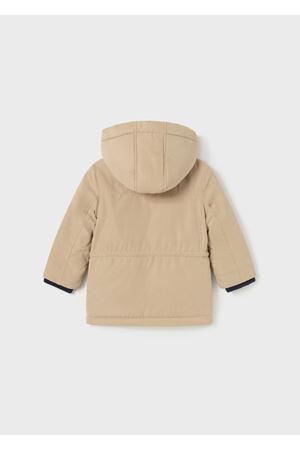 Mayoral 2439- Kışlık Erkek Bebek Mont Parka Krem