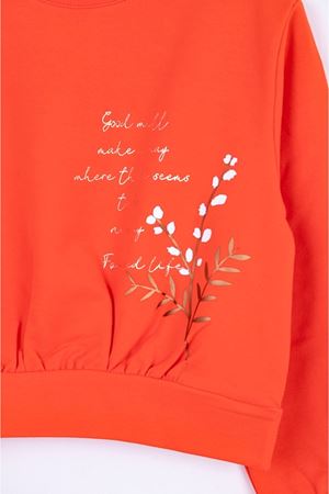 NK KIDS 35548-KAR DAMLACIKLI SWEAT 4/8