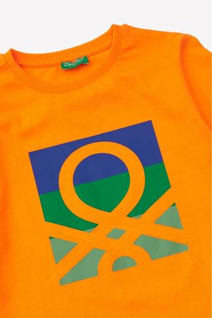 BENETTON 72148-TURUNCU 20887 Tişört