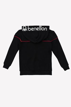 BENETTON 72138-SİYAH 20906 Sweatshirt