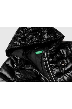 BENETTON  2EO0CN012 /BNT-G PUFFER MONT siyah