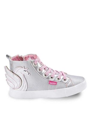 Denokids Kanatlı Unicorn Gümüş Beyaz Kız Çocuk Sneakers