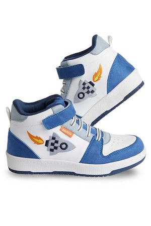 Denokids Roket Erkek Çocuk Beyaz Sneakers Spor Ayakkabı