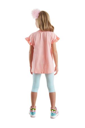 Denokids Uğur Böceği Kız Çocuk Tunik Tayt Takım