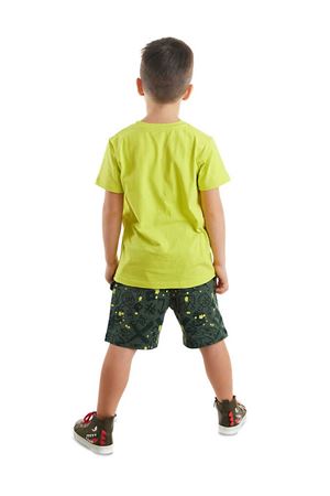 Denokids Kaykay Hipo Erkek Çocuk T-shirt Şort Takım