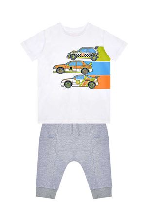 Denokids Yarışçı Erkek Çocuk T-shirt Kapri Şort Takım