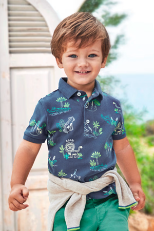 Mayoral Bebek T-Shirt 1107-76 Lacivert