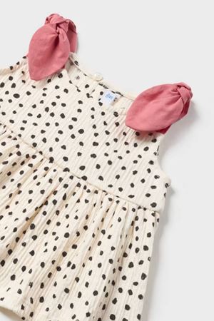 Mayoral Kız Bebek Şort Set 1228-72 Bej