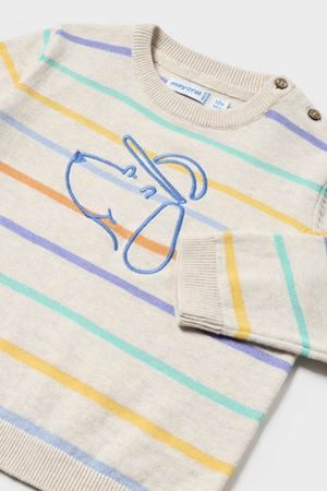 Mayoral Erkek Bebek Triko 1385-49 Krem