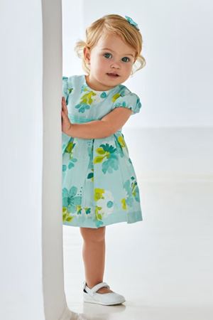 Mayoral Kız Bebek Elbise 1909-73 Yeşil