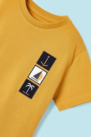 Mayoral Erkek Çocuk T-Shirt 03001-33 Kahve