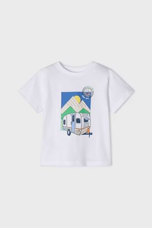 Mayoral Erkek Çocuk T-Shirt 03004-10 Beyaz