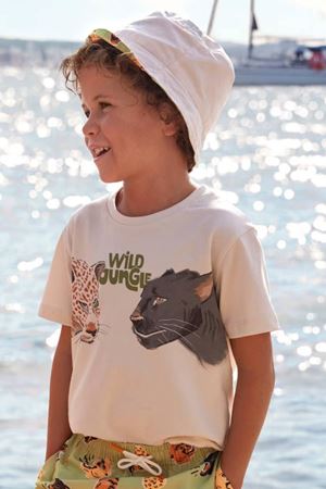 Mayoral Erkek Çocuk T-Shirt 3011-77 Beyaz