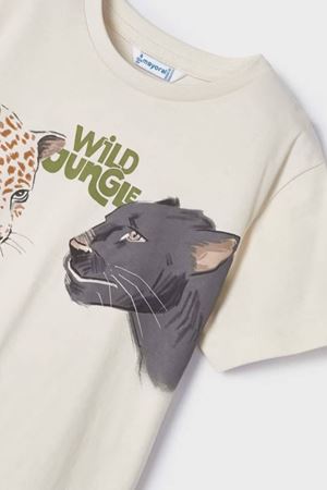 Mayoral Erkek Çocuk T-Shirt 3011-77 Beyaz