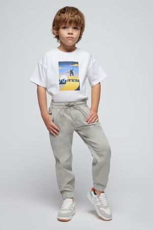 Mayoral Erkek Çocuk T-Shirt 3015-92 Beyaz