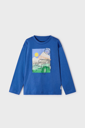 Mayoral Erkek Çocuk T-Shirt 3027-48 Mavi