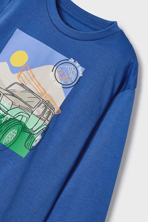Mayoral Erkek Çocuk T-Shirt 3027-48 Mavi