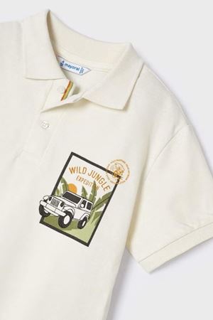 Mayoral Erkek Çocuk T-Shirt 3106-32 Beyaz