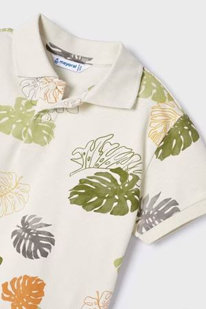 Mayoral Erkek Çocuk T-Shirt 3107-37 Beyaz