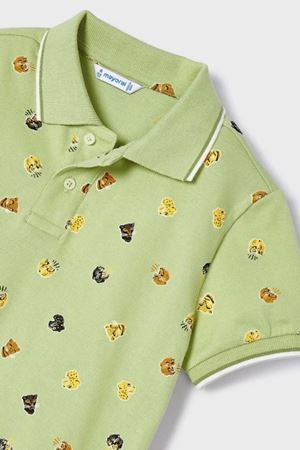 Mayoral Erkek Çocuk Polo T-Shirt 03001-33 Yeşil