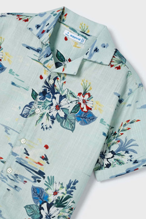 Mayoral Erkek Çocuk Gömlek 3114-58 Yeşil 