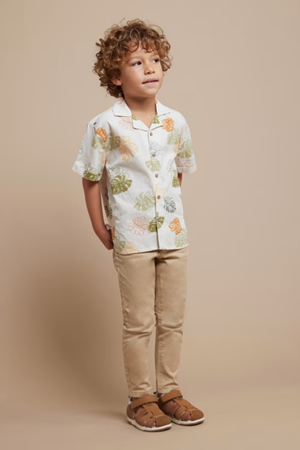 Mayoral Erkek Çocuk Gömlek 3114-59 Yeşil 