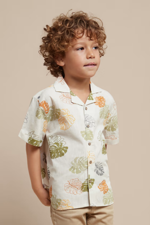 Mayoral Erkek Çocuk Gömlek 3114-59 Yeşil 