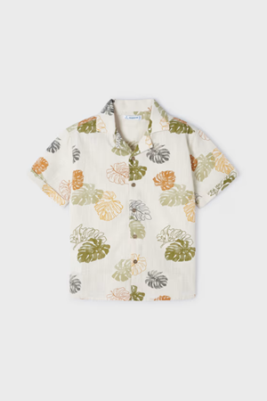 Mayoral Erkek Çocuk Gömlek 3114-59 Yeşil 