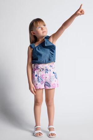 Mayoral Kız Çocuk Bluz 3176-14 Mavi