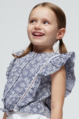 Mayoral Kız Çocuk T-Shirt 3179-23 Lacivert