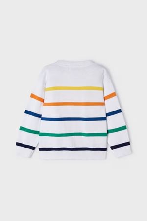 Mayoral Erkek Çocuk Çizgili Sweat 3357-46 Bej