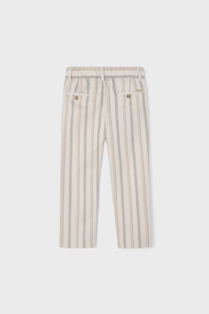 Mayoral Erkek Çocuk Çizgili Pantolon 03541-65 Gri