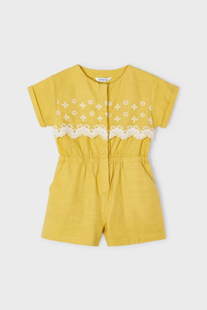 Mayoral Kız Çocuk Tulum 03858-69 Sarı