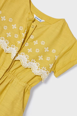 Mayoral Kız Çocuk Tulum 03858-69 Sarı
