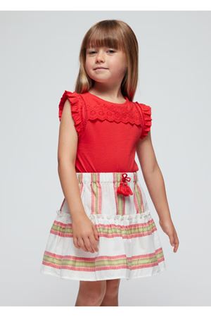Mayoral Kız Çocuk Etek 3904-83 Kırmızı
