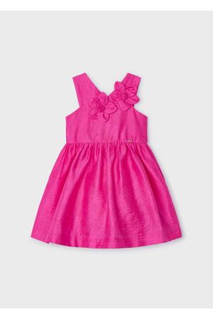 Mayoral Kız Çocuk Elbise 3916-18 Fuşya