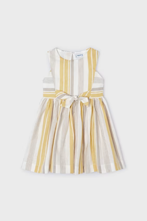 Mayoral Kız Çocuk Elbise 03925-71 Sarı