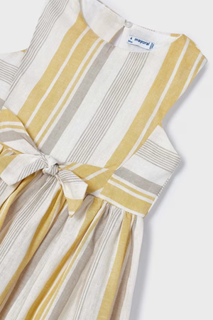 Mayoral Kız Çocuk Elbise 03925-71 Sarı