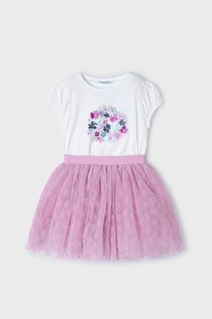 Mayoral Kız Çocuk Set 03953-30 Mor