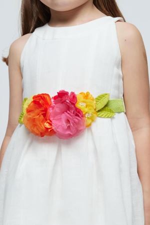 Mayoral Kız Çocuk Elbise 03959-14 Beyaz