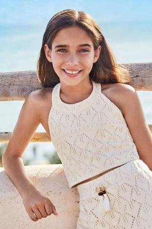 Mayoral Kız Bluz 6025-89 Bej