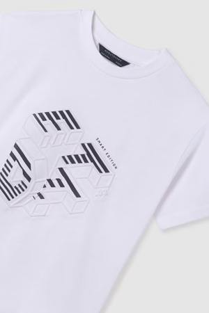 Mayoral Erkek T-Shirt 6029-30 Beyaz