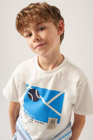 Mayoral Erkek T-Shirt 6030-61 Krem